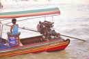 The Power Unit of Water Taxi, Mae Nam Chao Phrayal River, Bangkok